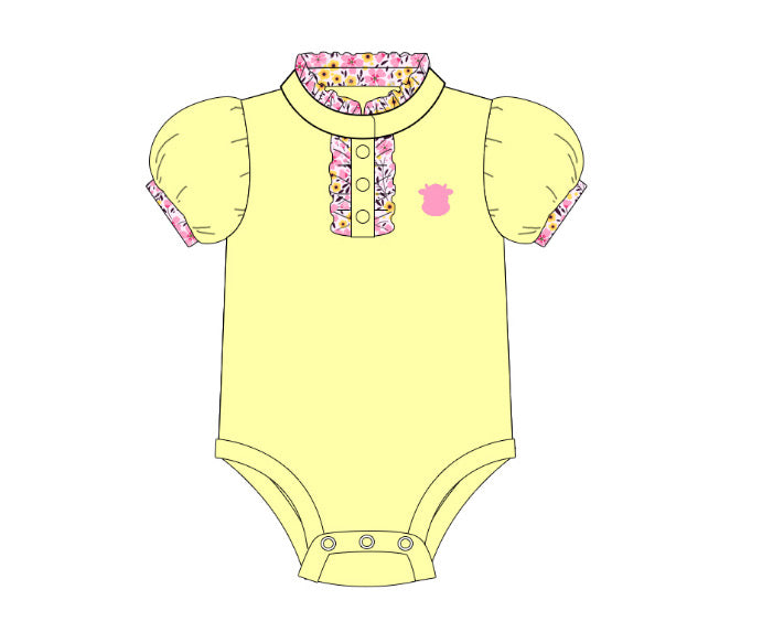 Girls Polo Romper ~ PREORDER