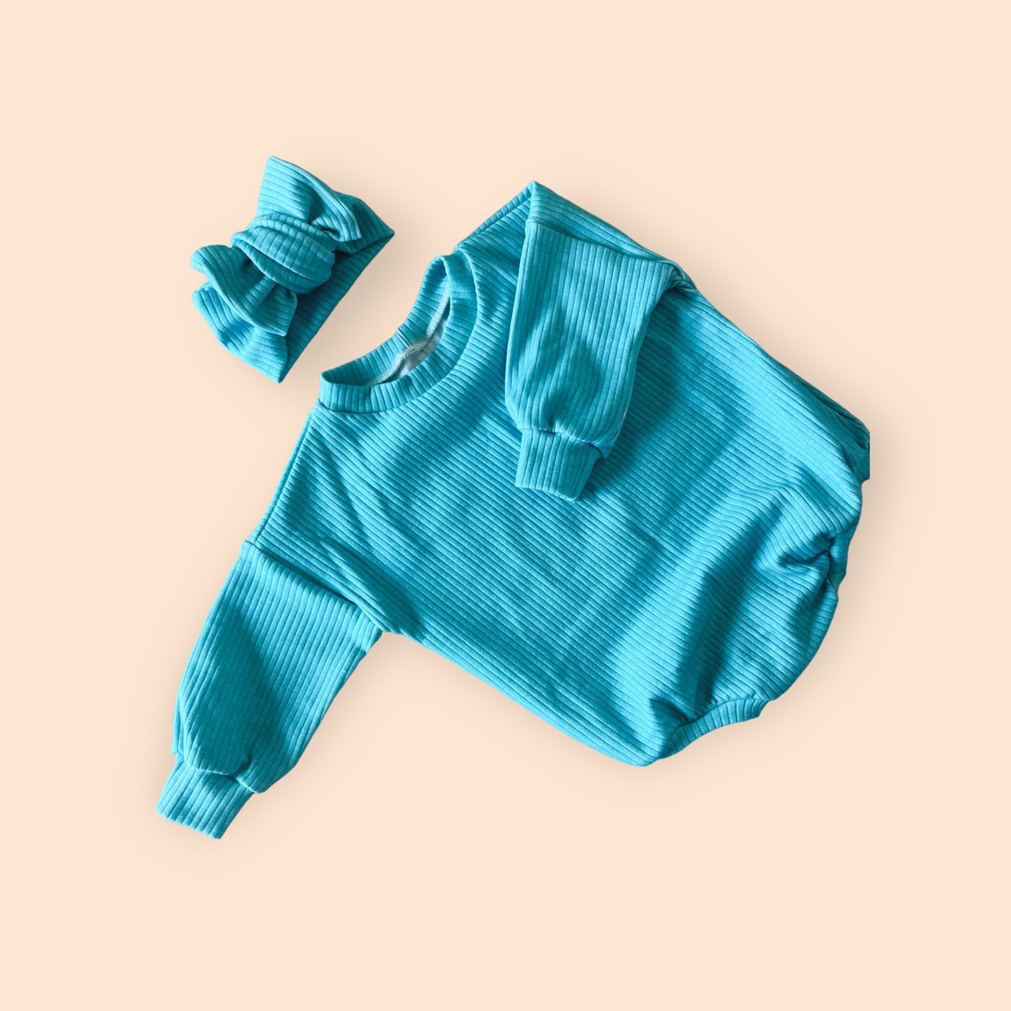 Sweater Romper- BLUE